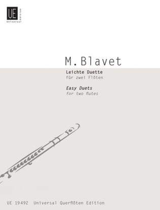 Book cover for Easy Duets For 2 Flutes