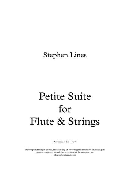 Petite Suite for Flute and Strings image number null