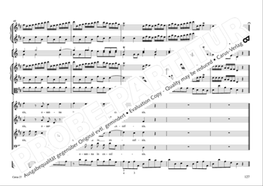 Messa per il Santissimo Natale 4-Part scores gallery preview page 118