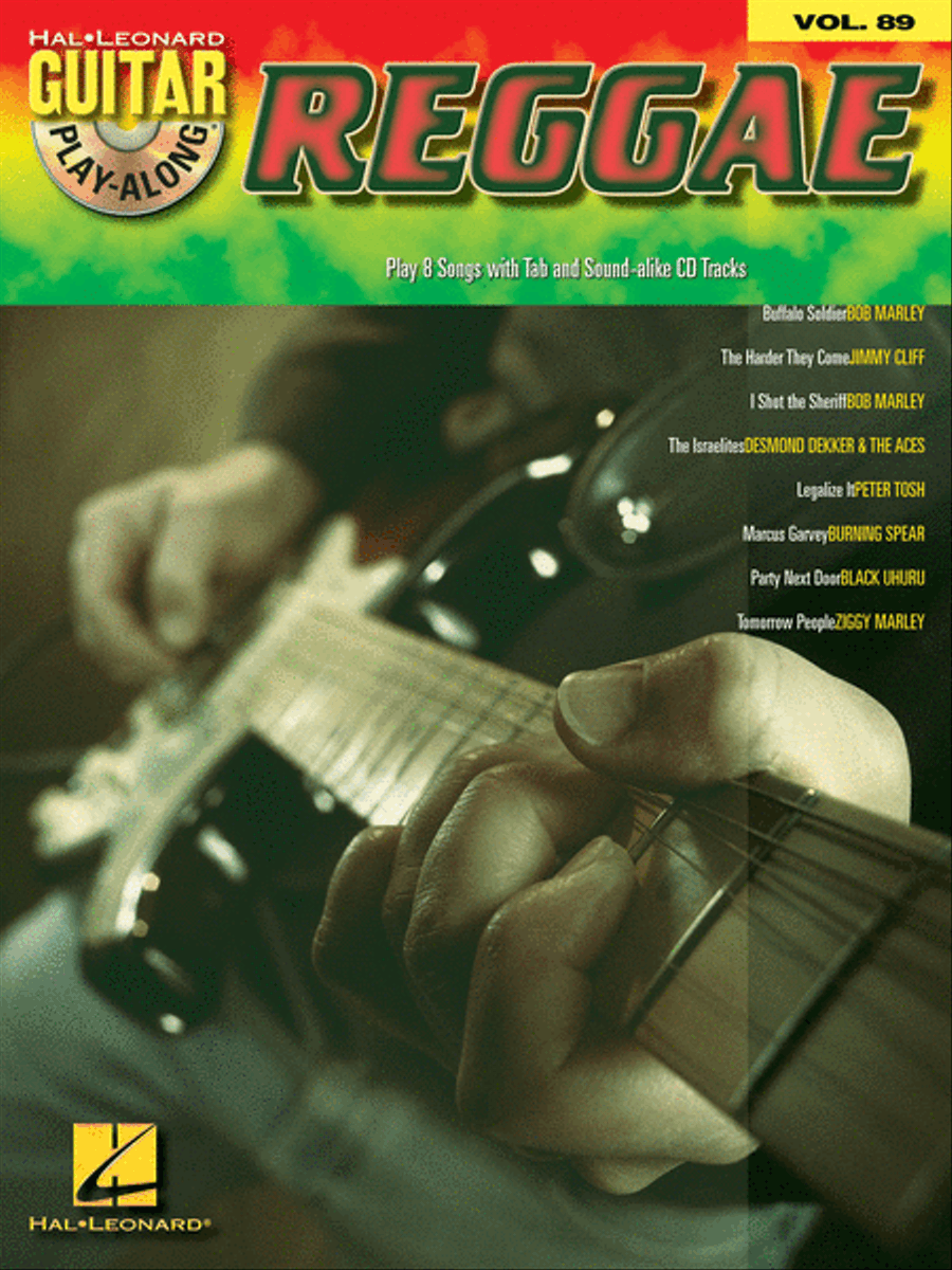 Reggae Guitar Tablature scores gallery preview page 1