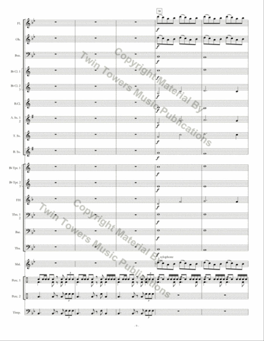 Respect is a Two Way Street Concert Band scores gallery preview page 10