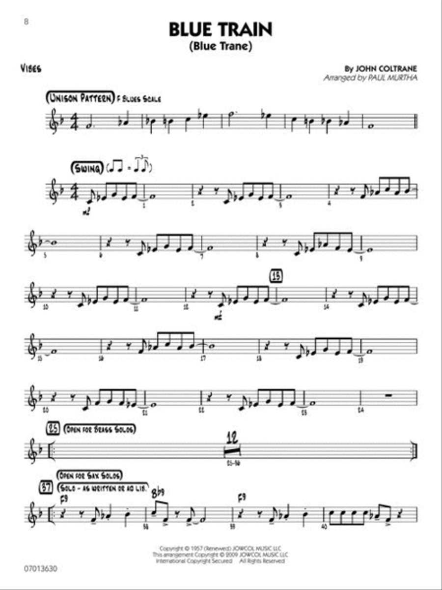 Discovery Jazz Collection - Auxiliary Percussion Jazz Ensemble scores gallery preview page 5