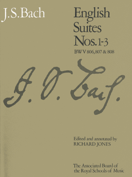 English Suites Nos. 1-3