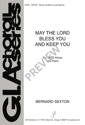 Book cover for May the Lord Bless You and Keep You