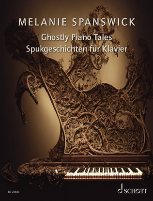 Book cover for Ghostly Piano Tales