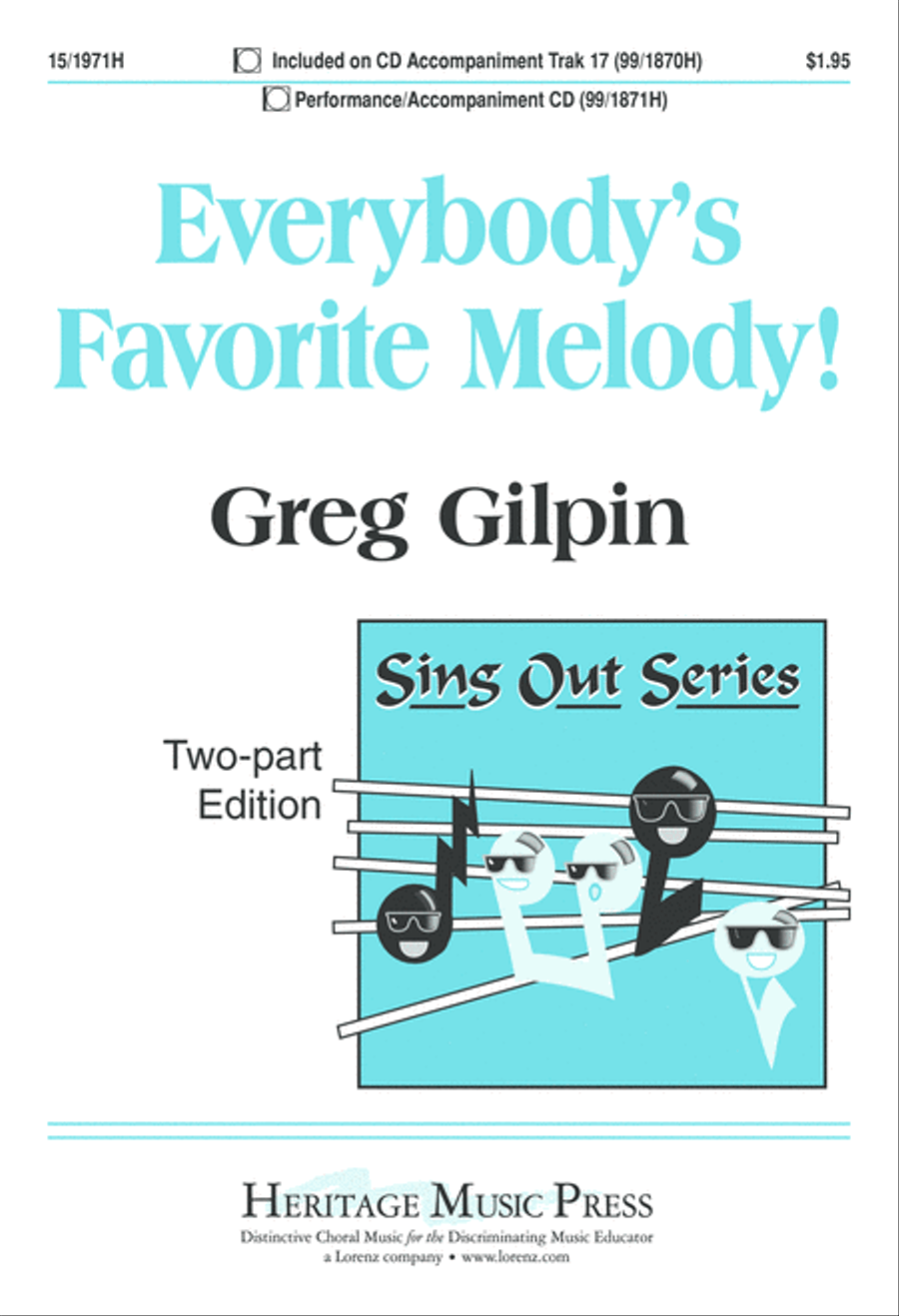 Everybody's Favorite Melody! 2-Part scores gallery preview page 2
