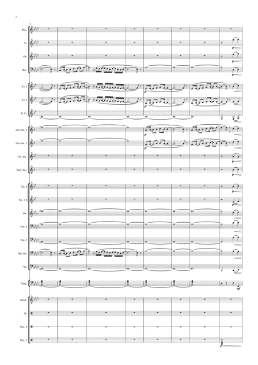 Agnus Dei Concert Band scores gallery preview page 5
