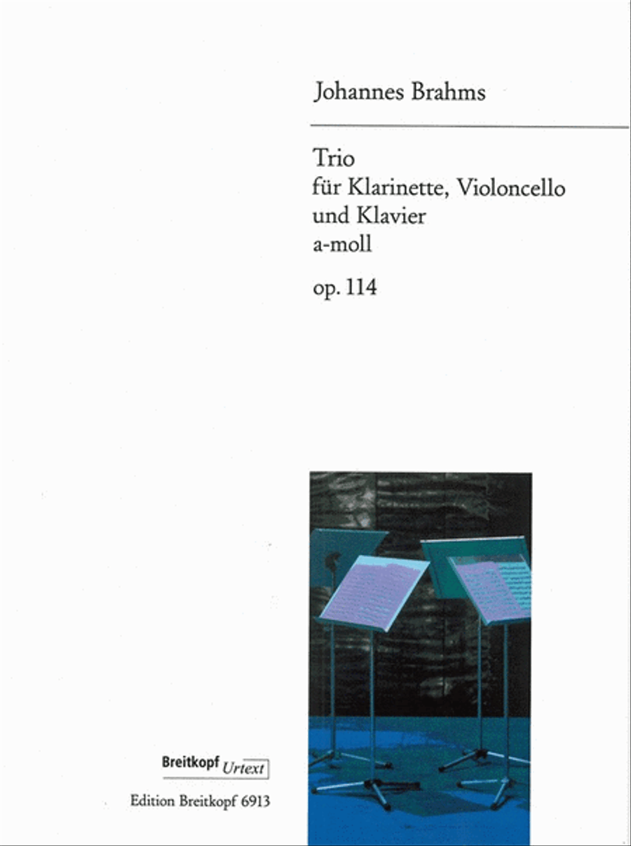 Trio in A minor Op. 114 Piano scores gallery preview page 1