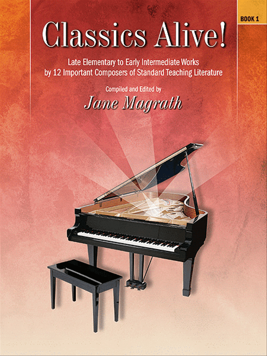 Classics Alive, Book 1 Easy Piano scores gallery preview page 1