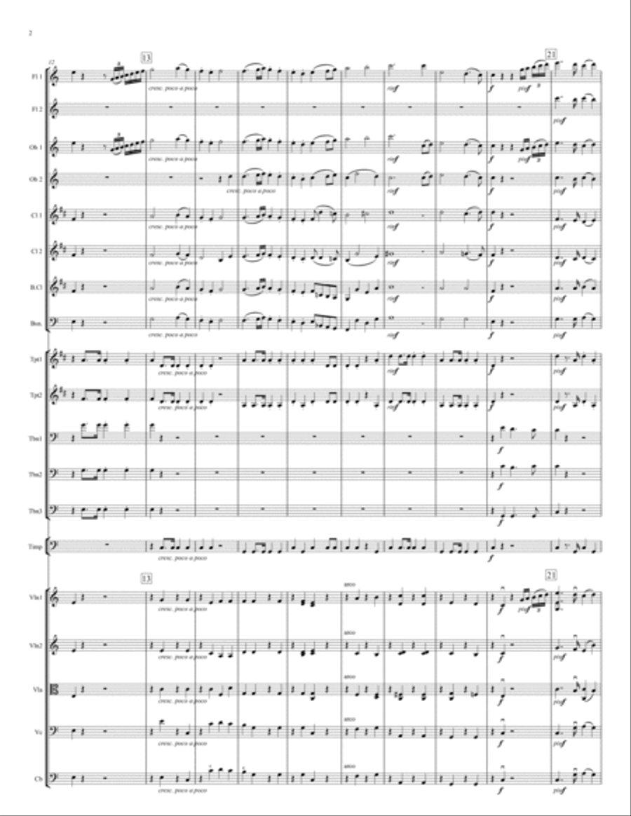 Consecration of the House Full Orchestra scores gallery preview page 2