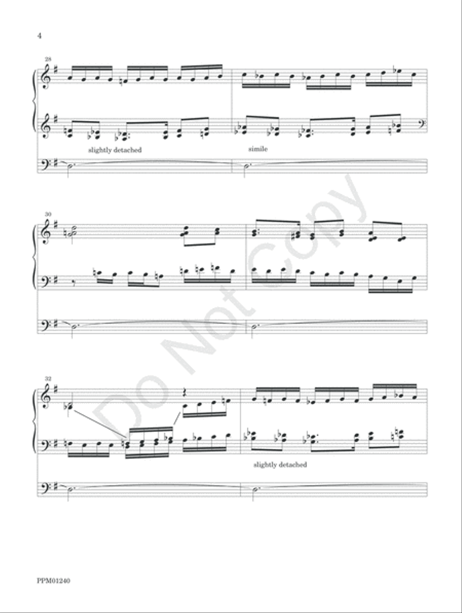Fanfares and Toccatas on 'Engelberg' Organ scores gallery preview page 7