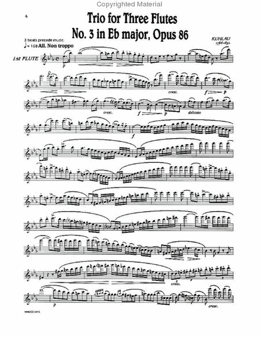Trio Es-Dur Bach, Johann Sebastian - Sonate Es-Dur / Sonate A-Dur f. Fl. (+2 CDs) image number null