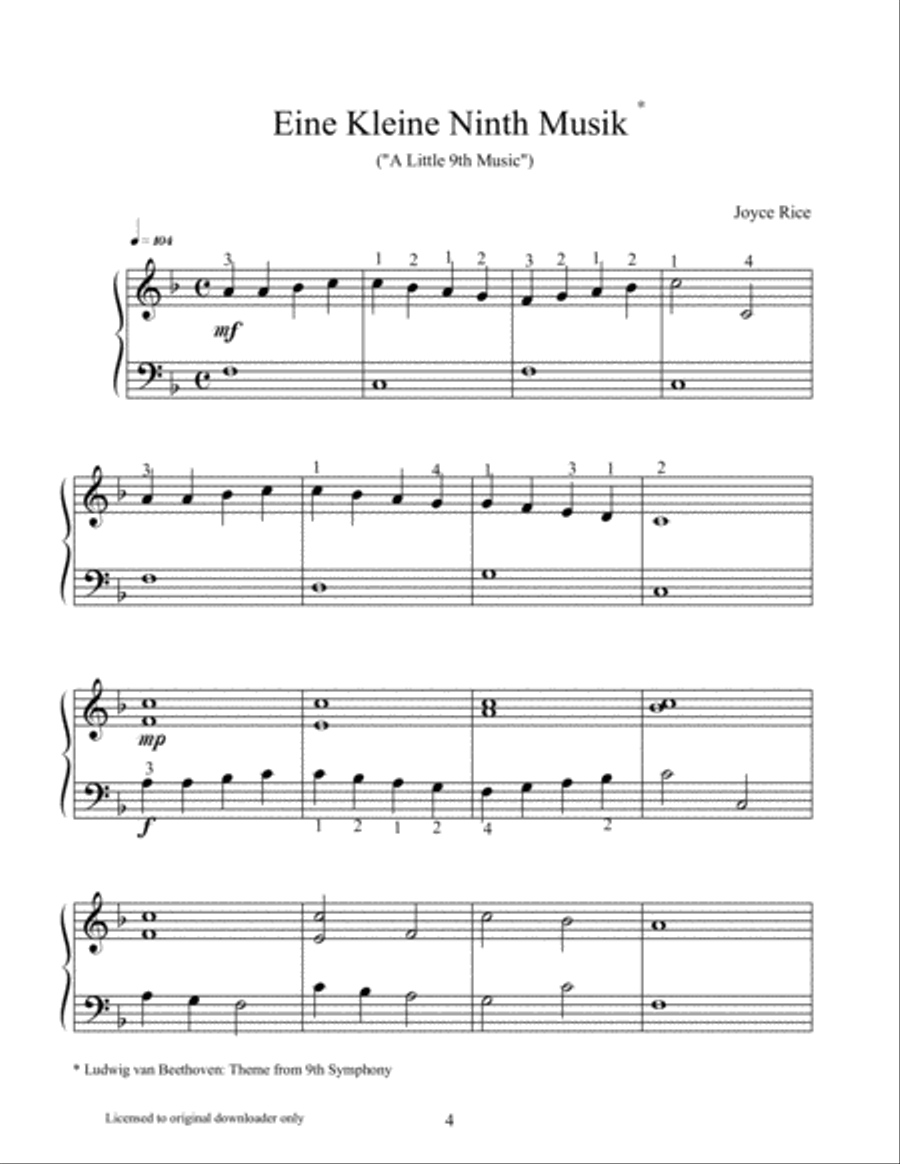 Petty Larcenies Harp scores gallery preview page 6