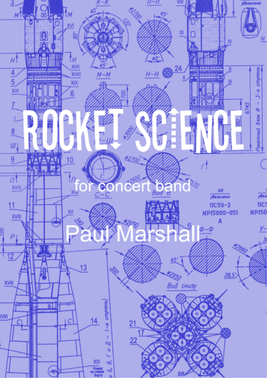 Rocket Science - Concert Band Concert Band scores gallery preview page 1