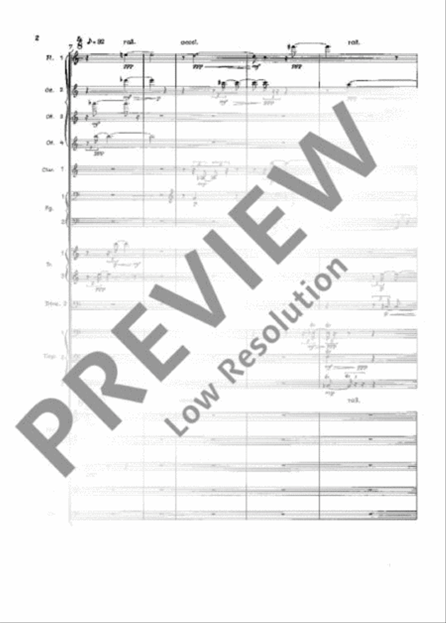Il canto sospeso SSAATTBB scores gallery preview page 21