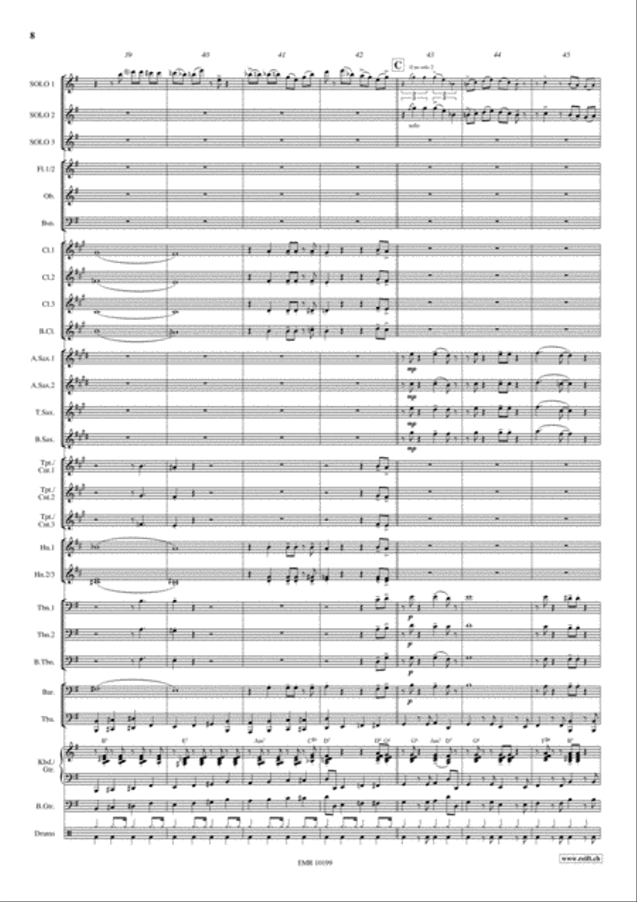 Tutti Frutti Concert Band scores gallery preview page 10