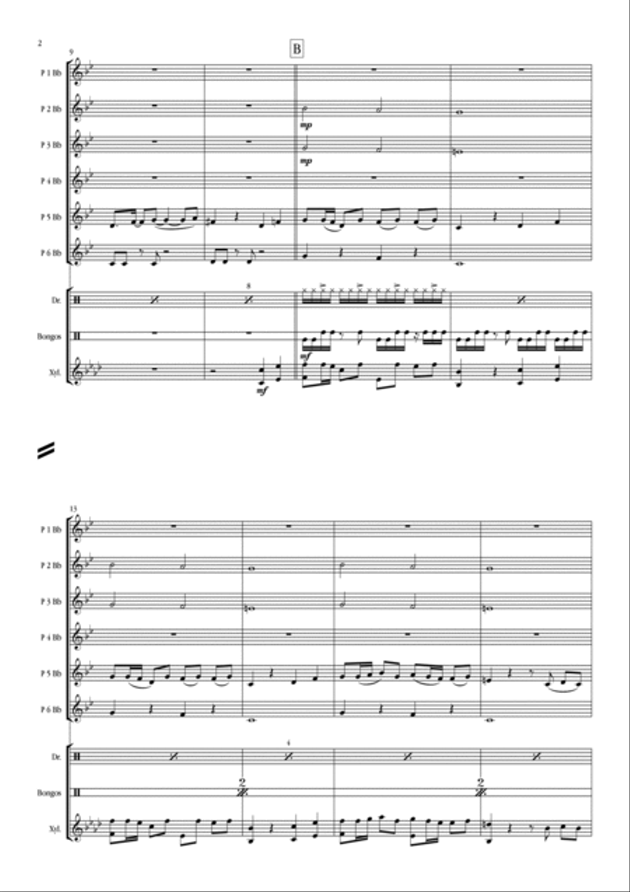 Let It Ring Concert Band scores gallery preview page 2