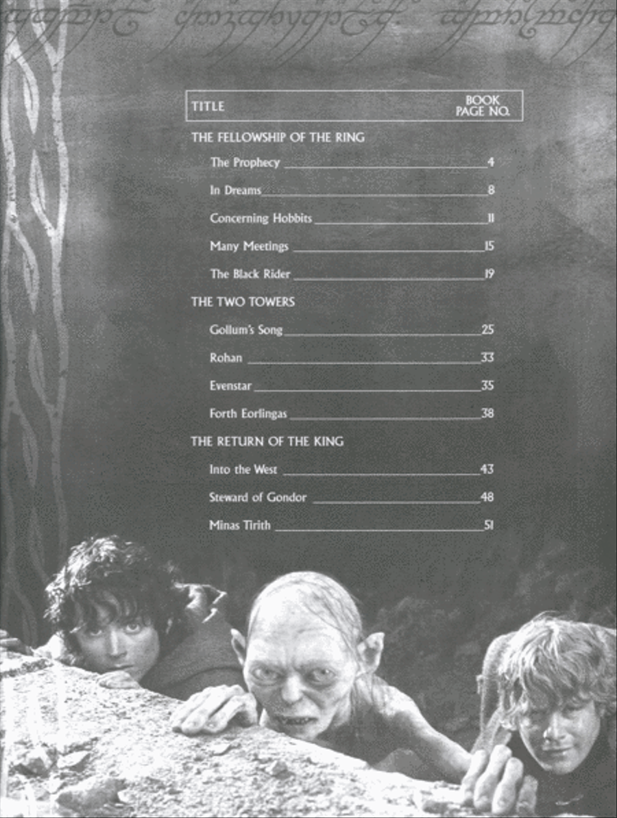 The Lord of the Rings - Instrumental Solos (Cello/Piano) Piano Accompaniment scores gallery preview page 2