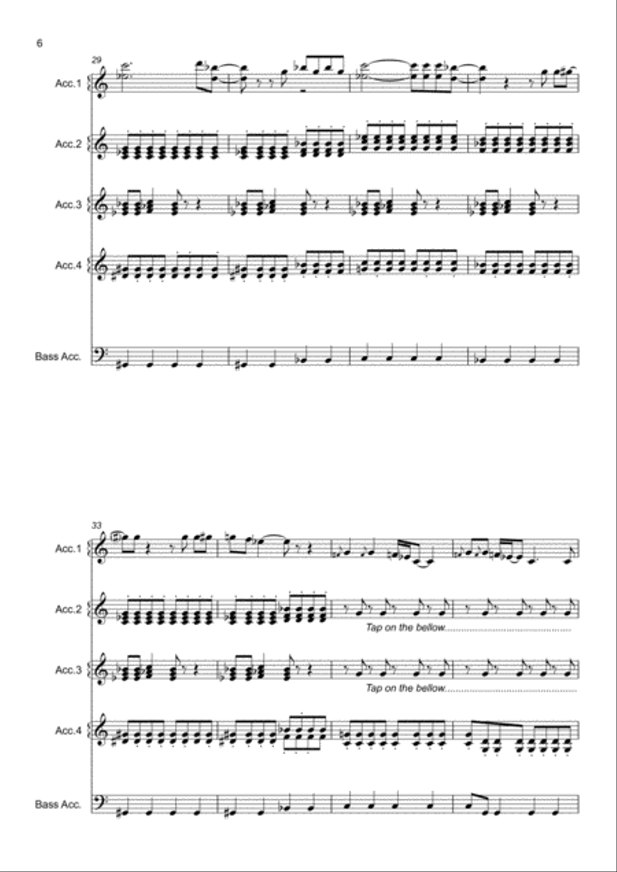 Rolling In The Deep Small Ensemble scores gallery preview page 6