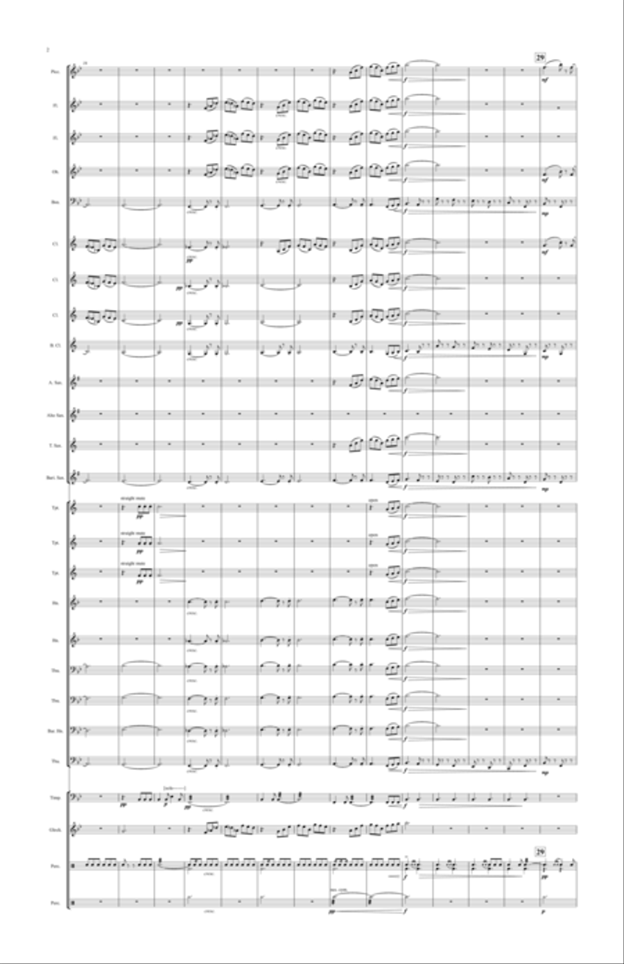 Return of the Heroes Return of the Heroes Concert Band scores gallery preview page 2