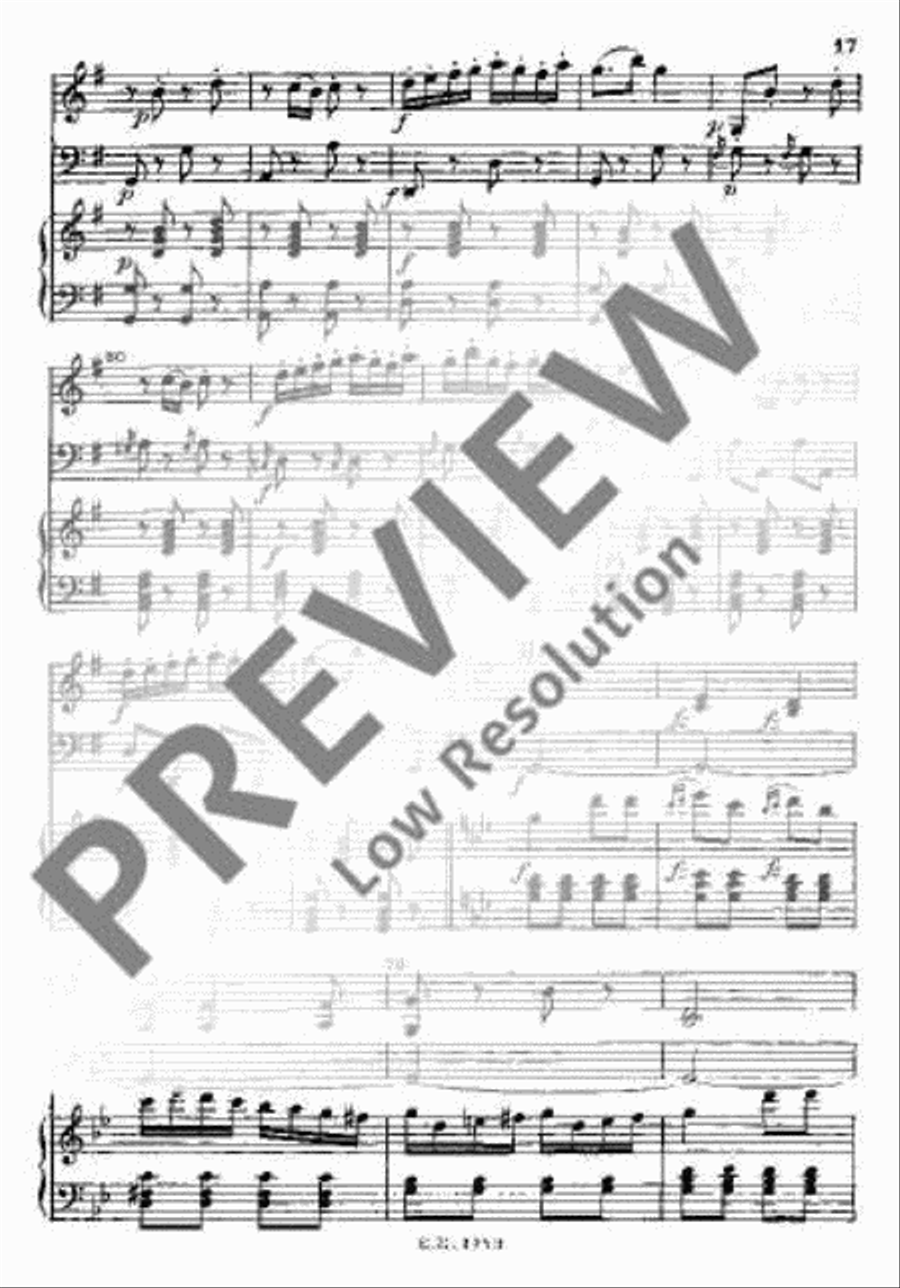 Piano Trio G major Piano Trio scores gallery preview page 20