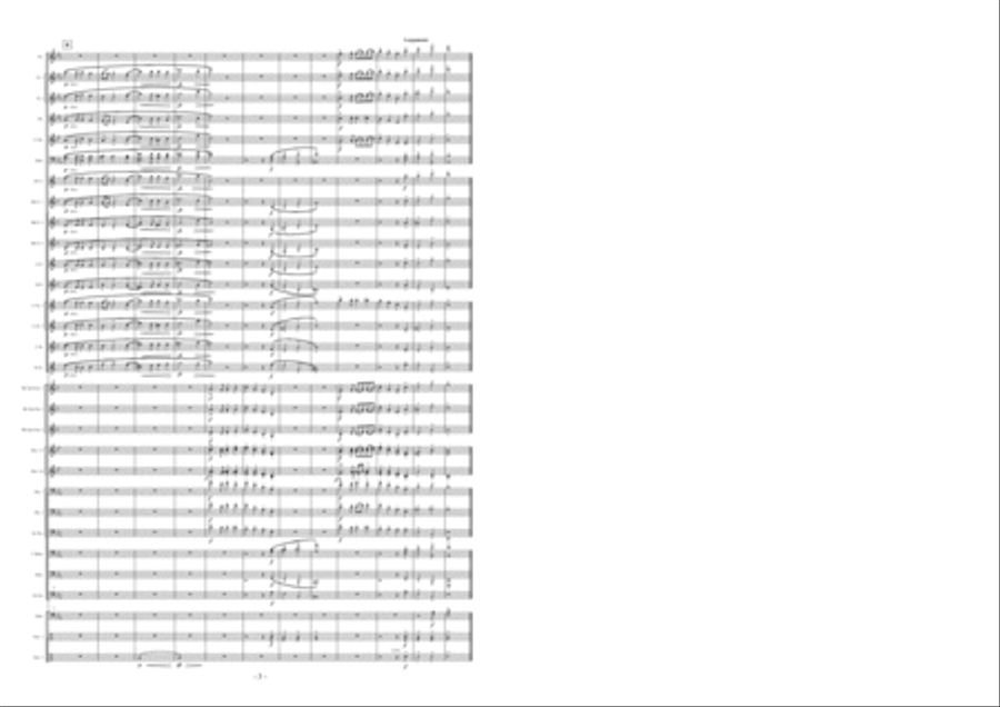 Lyriske Stykker Concert Band scores gallery preview page 3