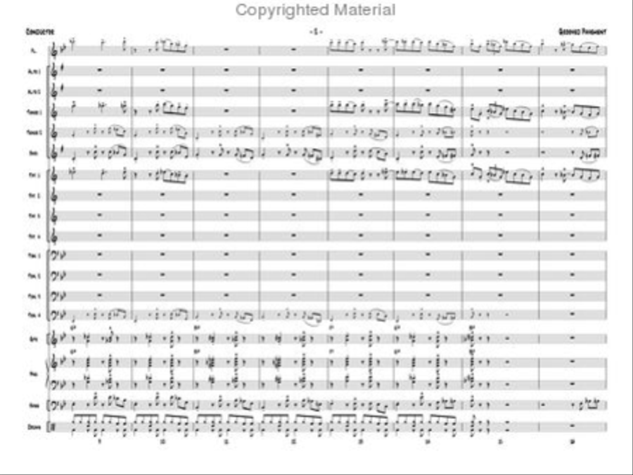 Grooved Pavement Jazz Ensemble scores gallery preview page 3