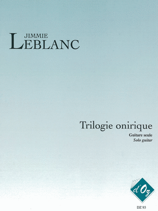 Book cover for Trilogie onirique
