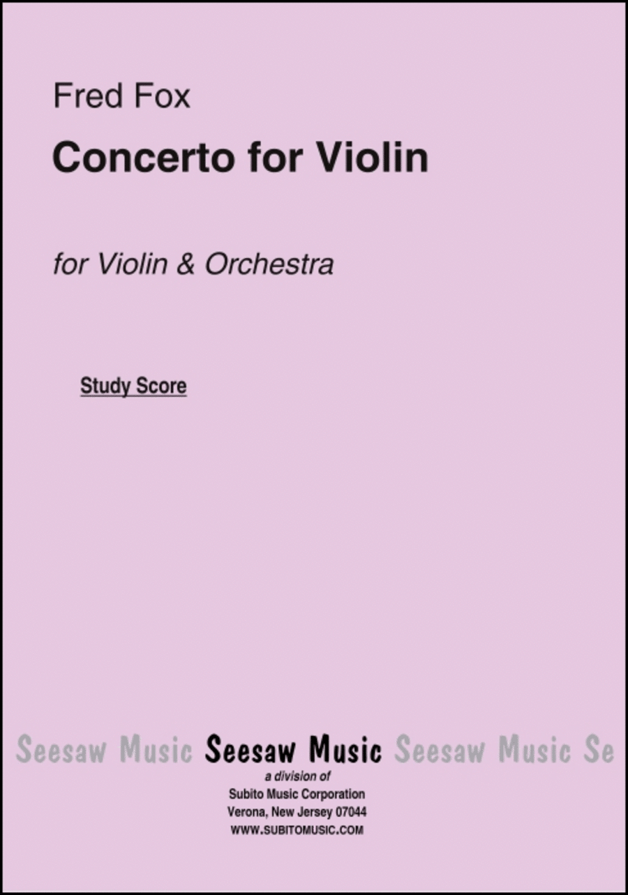 Concerto Orchestra scores gallery preview page 1