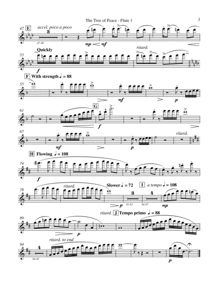The Tree of Peace (Downloadable SATB Orchestral Parts)