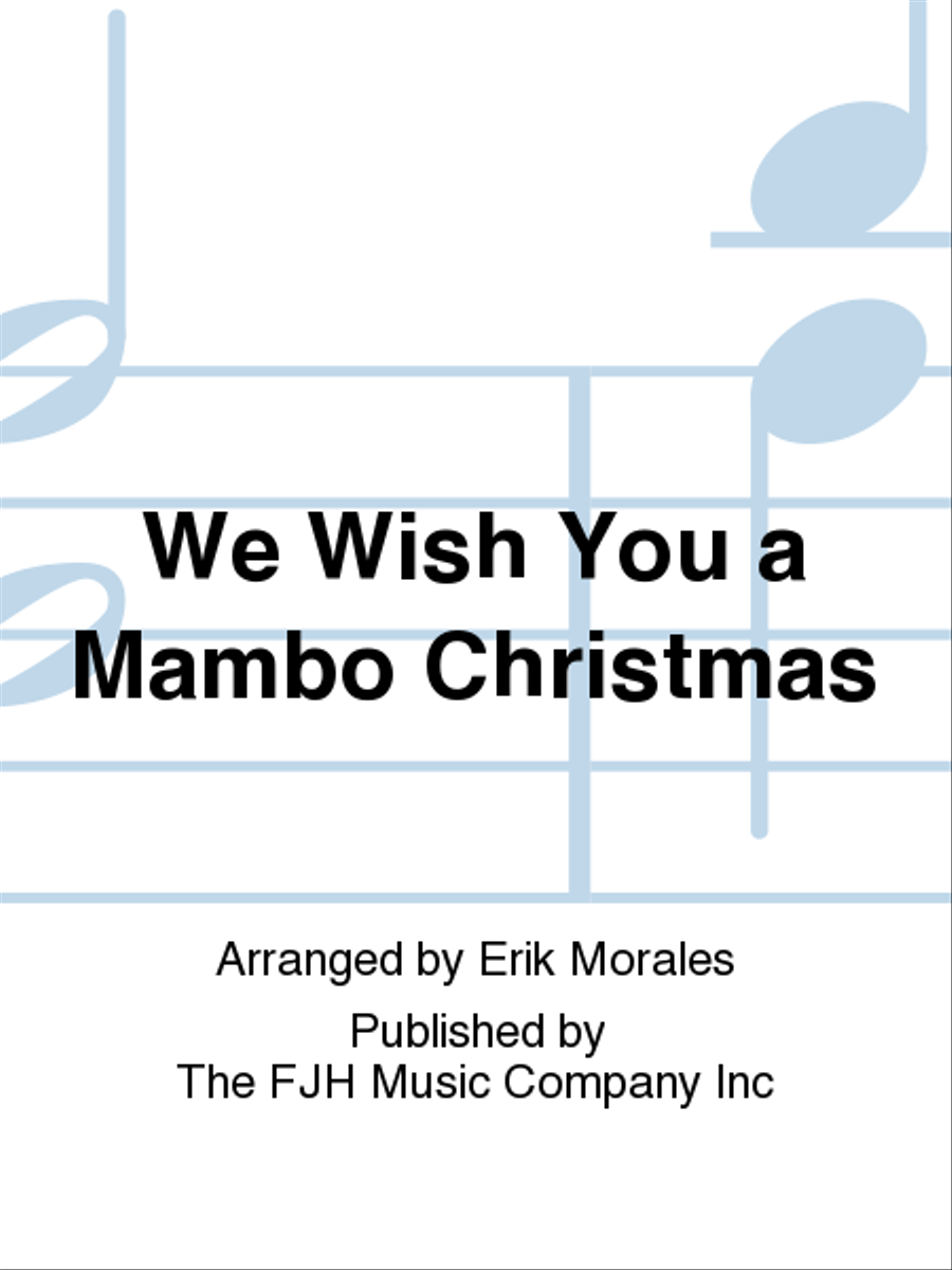 We Wish You a Mambo Christmas Concert Band scores gallery preview page 1