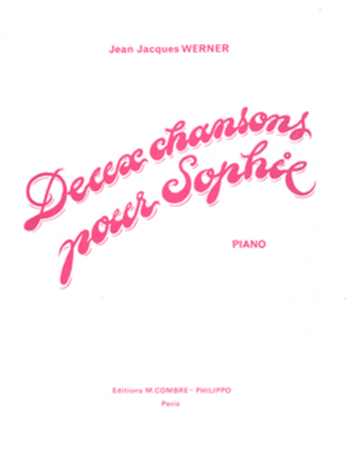 Book cover for Chansons pour Sophie (2)