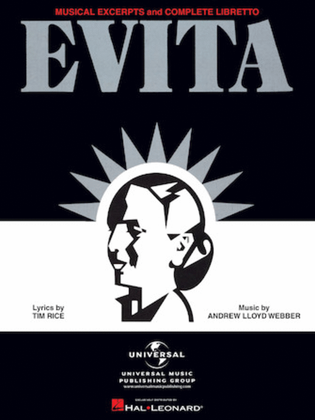 Book cover for Evita – Musical Excerpts and Complete Libretto