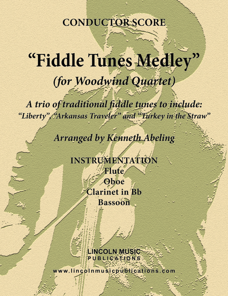 Fiddle Tunes Medley (for Woodwind Quartet) image number null