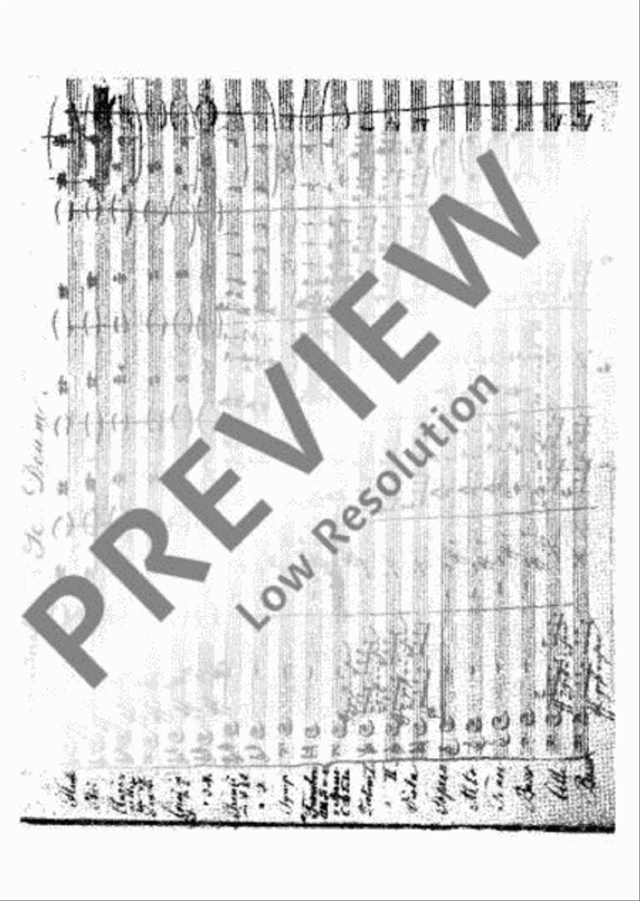 Te Deum Te Deum Choir scores gallery preview page 5