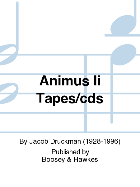 Animus Ii Tapes/cds