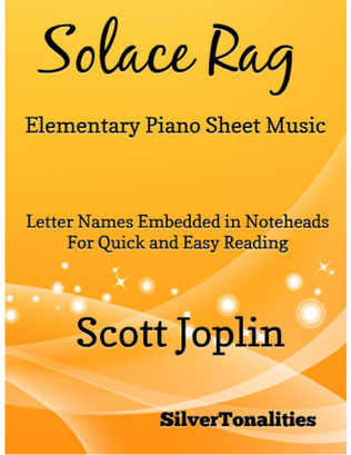 Solace Rag Elementary Piano Sheet Music