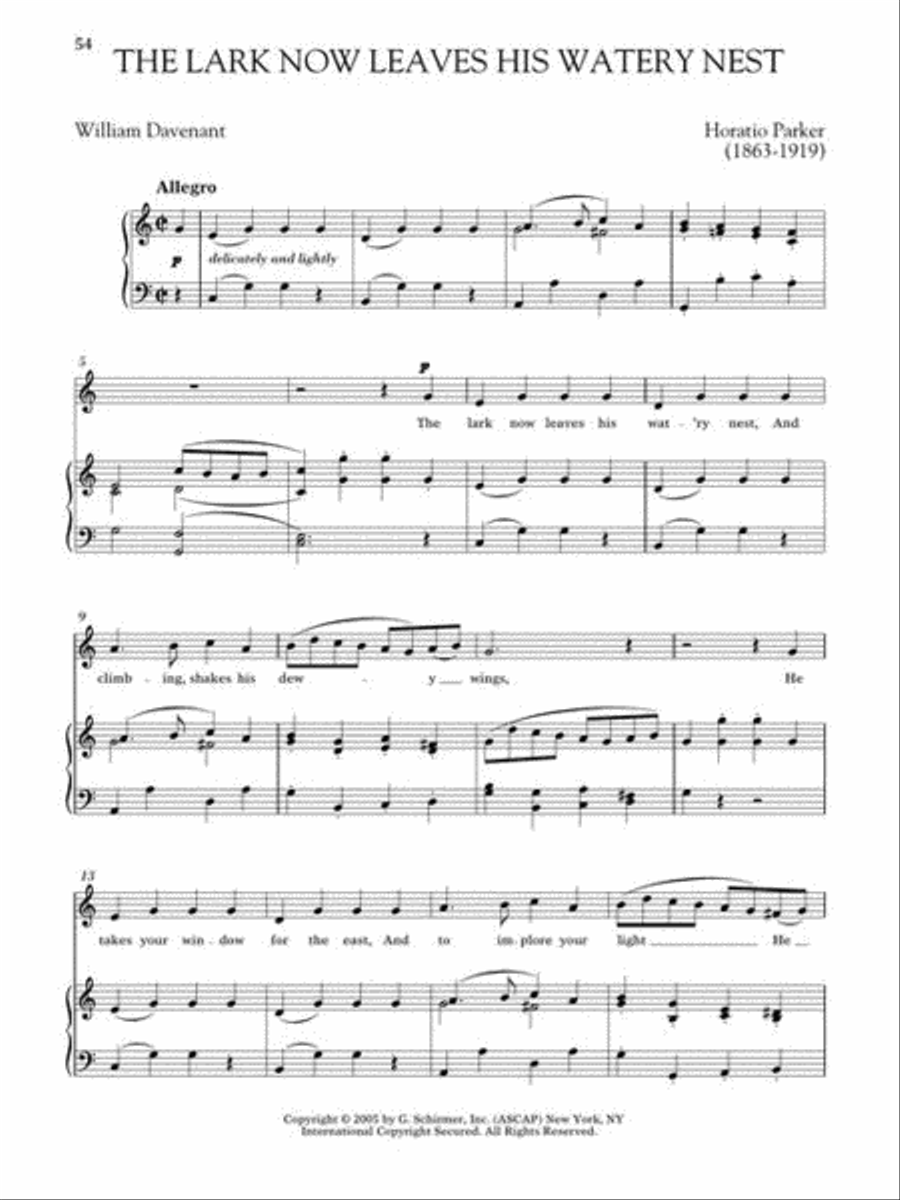 First Book of Mezzo-Soprano Solos – Part III Mezzo-Soprano Voice scores gallery preview page 6