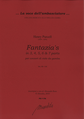Book cover for 15 Fantazias (Ms, GB-Lbl)