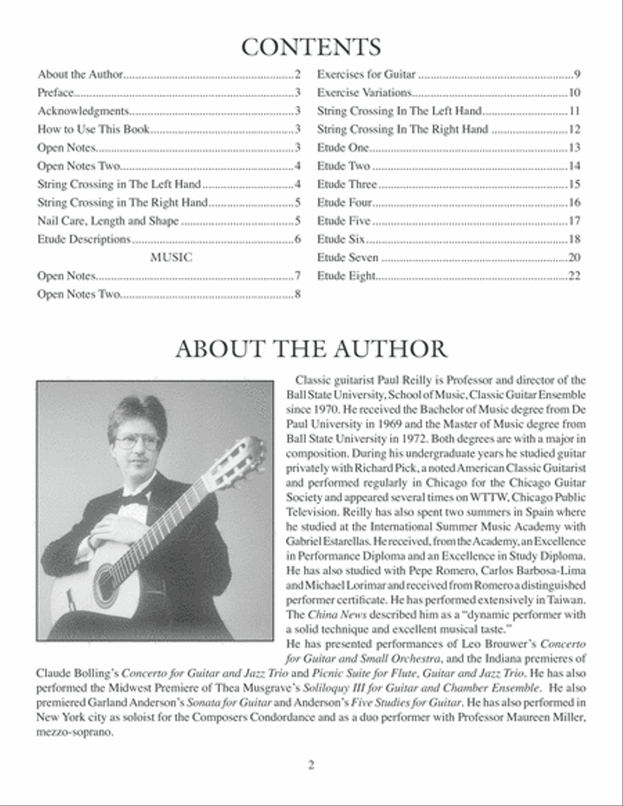 Guitar Technique through Repertoire Acoustic Guitar scores gallery preview page 3