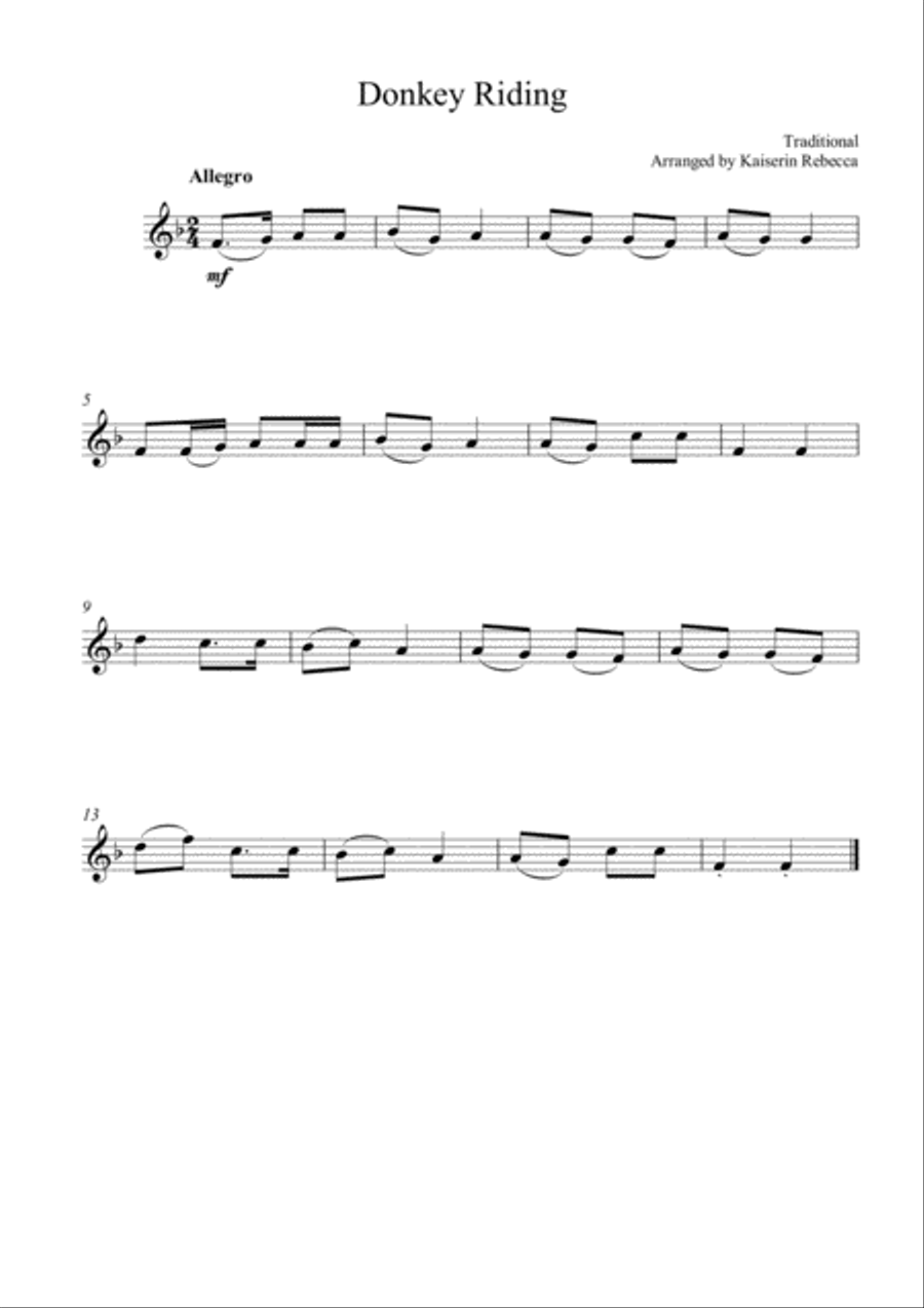 10 Easy Pieces for Violin Solo Violin Solo scores gallery preview page 5