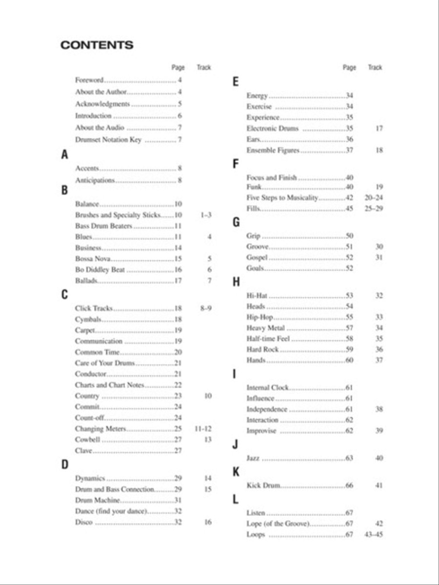 Drum Dictionary Percussion scores gallery preview page 2