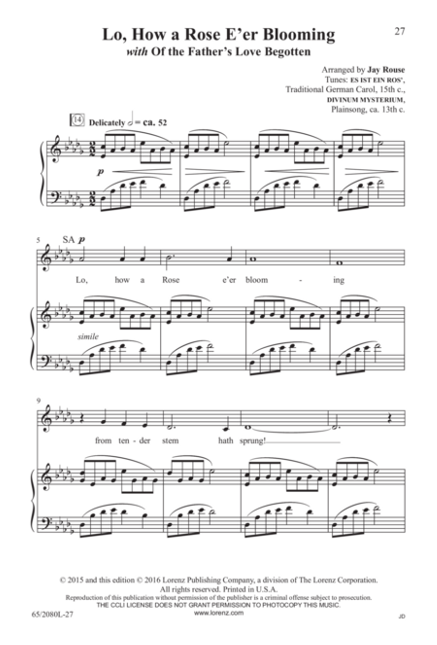 A Noel Celebration 3-Part scores gallery preview page 16