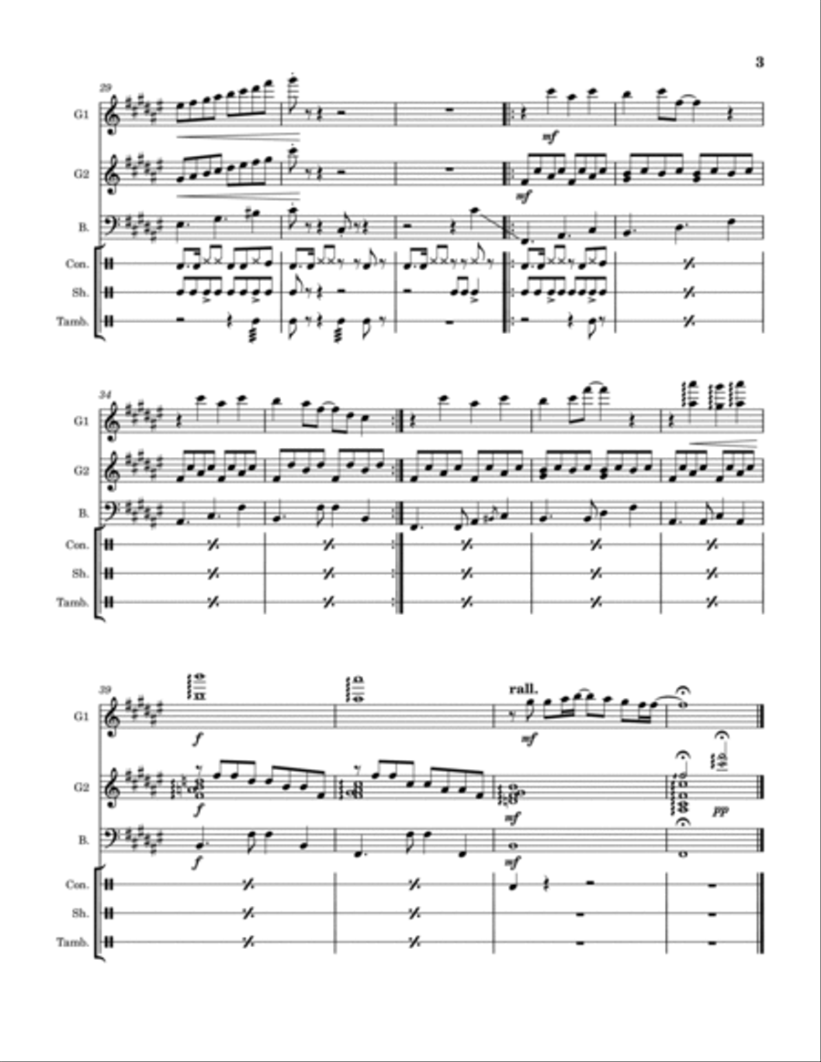 Vibe Bass Voice scores gallery preview page 3