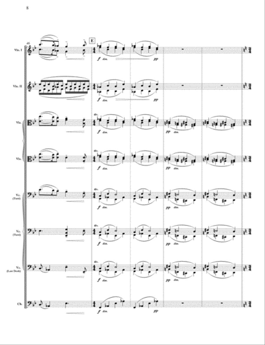 Fantasia on a Theme by Thomas Tallis (double string orch) Orchestra scores gallery preview page 9