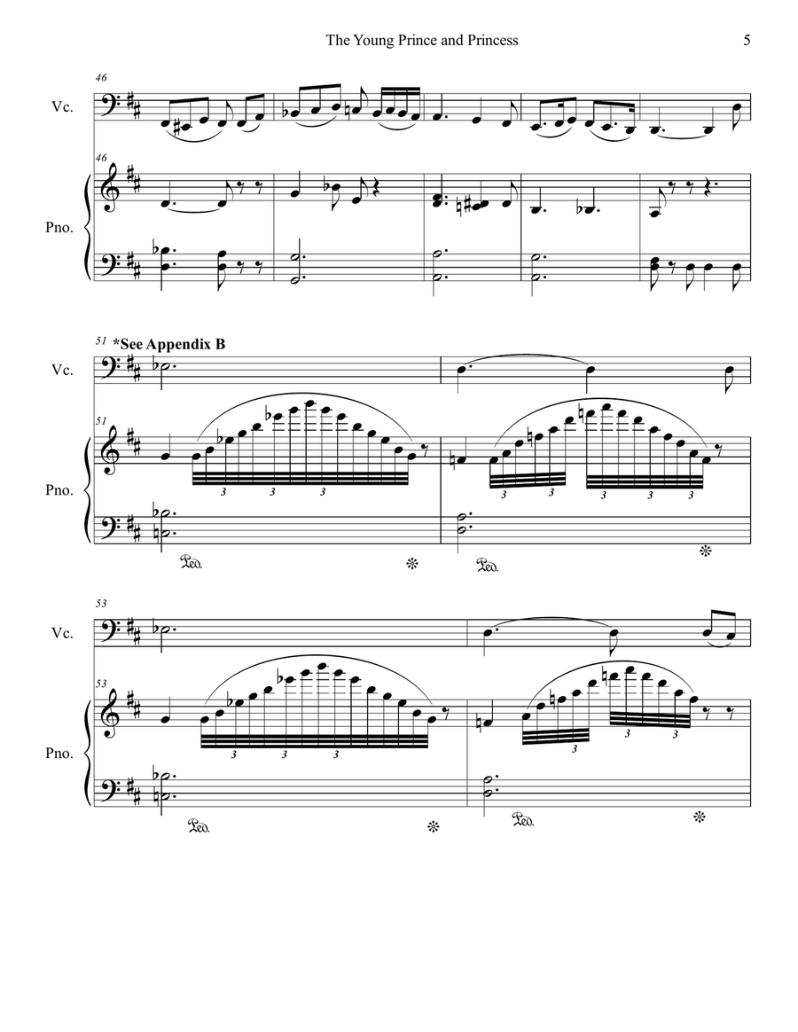 The Young Prince and Princess Chamber Music scores gallery preview page 5