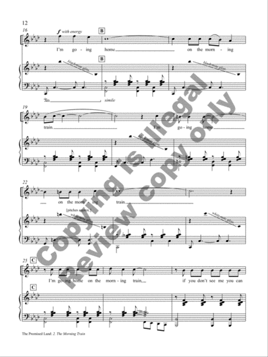 The Promised Land Orchestra scores gallery preview page 10
