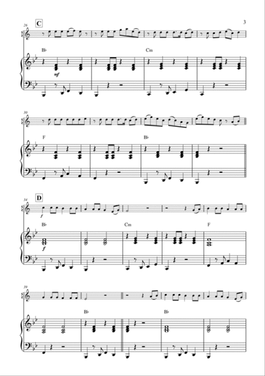 All About That Bass All About That Bass B-Flat Trumpet scores gallery preview page 3