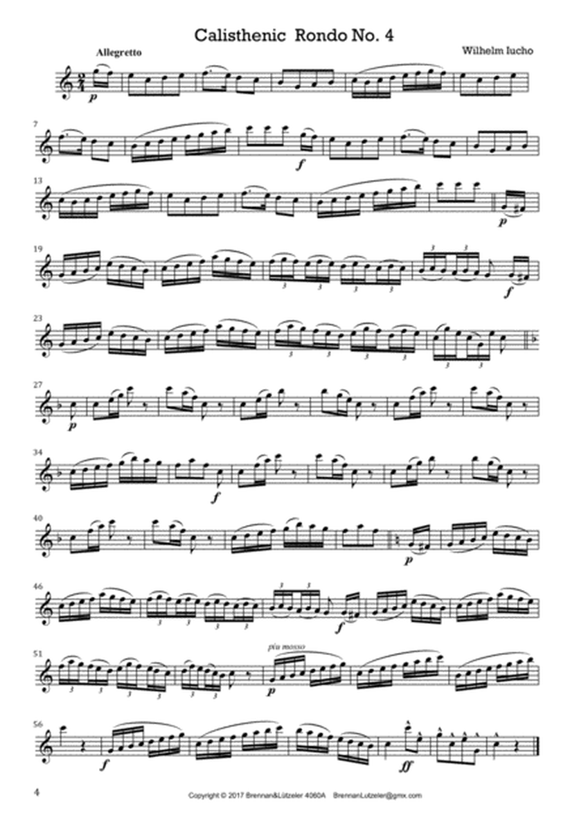 "Calisthenics for Treble/Alto Recorder" 15 Etudes, Gallops, Polkas, Variations