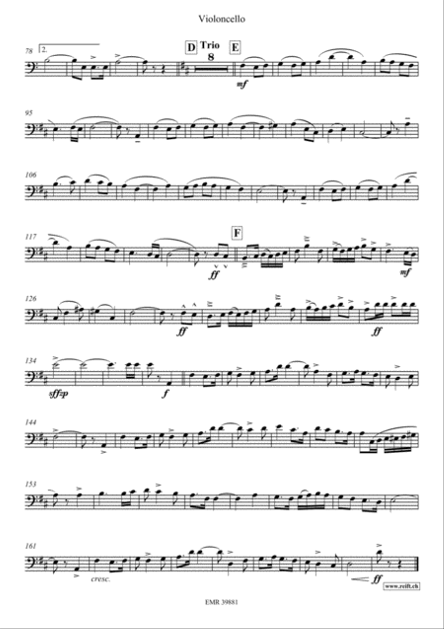 10 Greatest Famous Marches Piano Accompaniment scores gallery preview page 6